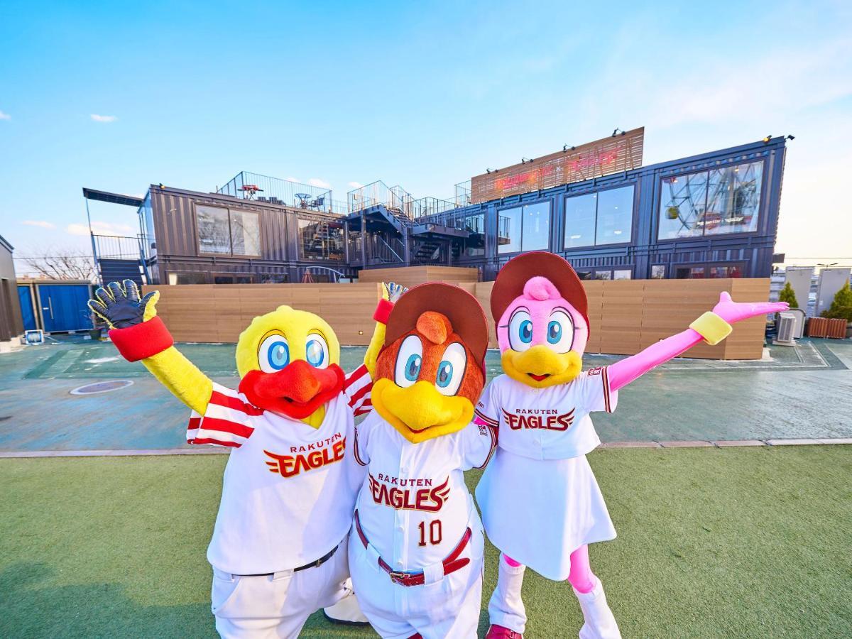 Rakuten STAY x EAGLES  Room 202 ルーフバルコニー付 仙台市 エクステリア 写真
